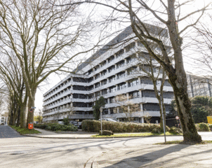 Integration Point Das Bild zeigt den Integration Point des Jobcenter Bochum in der Philippstraße 3. Er ist der Anlaufpunkt für Menschen mit Flucht- oder Migrationshintergrund.